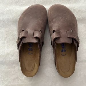 Birkenstock Leather Clogs Size 40